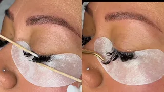 How I Do A Full Lash Removal | No Burning Eyes