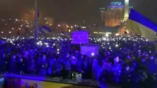 Новый год на #Евромайдане 2014