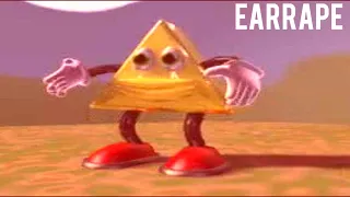Dancing Triangle Meme bass boosted (Earrape)