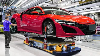 Inside US Super Advanced Factory Producing The Powerful Acura NSX - Production Line