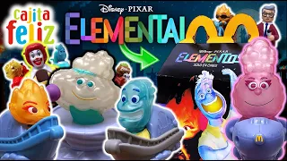 Cajita Feliz - Disney Pixar ELEMENTOS (Parte 2) | Colección de McDonalds Julio 2023 - TOY SHOTS