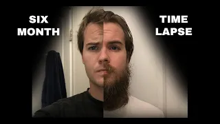 6 months Without Shaving Beard