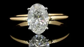 Oval Diamond Engagement Ring 💍✨