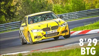 NEW PERSONAL BEST ! 8'29"05 BTG // Nürburgring Touristenfahrten 09.05.2024 // 328i F30 RingFreaks