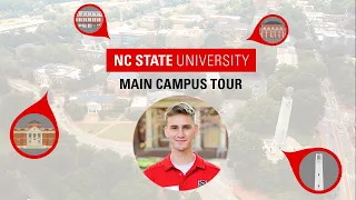 NC State University Campus Tour - Main Campus Tour with Adam