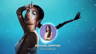 jealousy, jealousy - olivia rodrigo (official UPDATED instrumentals + backing vocals)