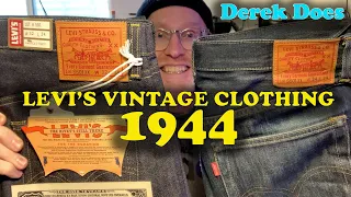 Levi's Vintage Clothing 1944 Denim Jeans on Derek Does.