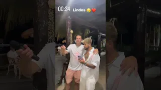 Zé Felipe emociona cantando ao lado de Pedro Leonardo