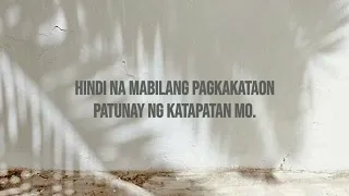 Salamat, Panginoon lyrics (by Paul Armesin)