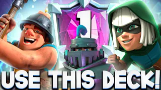 #1 BEST DECK TO USE RIGHT NOW AFTER BALANCE UPDATE!🌎🥇- Clash Royale