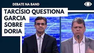 Tarcísio pergunta para Garcia sobre Doria: 'Onde ele está?'