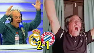 ¡¡OTRA REMONTADA ÉPICA!! Reacción al Real Madrid 2-1 Bayern Munich en Tiempo de Juego COPE