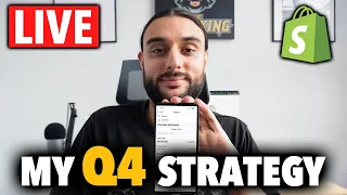 My LIVE Q4 Shopify Dropshipping Strategy 2021 With THE ECOM KING