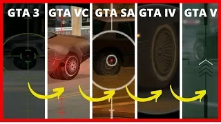 GTA Evolution of TYRES vs BULLETS in GTA Games (2001-2020)