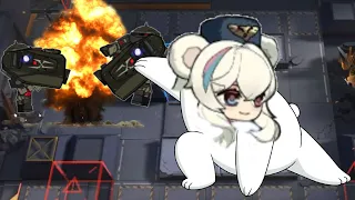 [Arknights] Ice Bear Ignores Defense (Rosa Skill 2 Showcase)