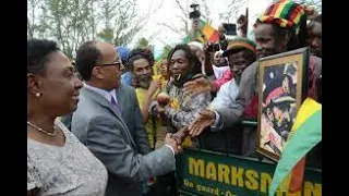 Prince Ermias Sahle Selassie words to Rastafarians in Jamaica