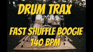 Drum Trax Fast Shuffle Boogie 140 BPM