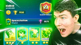 😨🥇Der BESTE LOG BAIT SPIELER der WELT… (Spielzüge von einem anderen Stern) | Clash Royale Deutsch