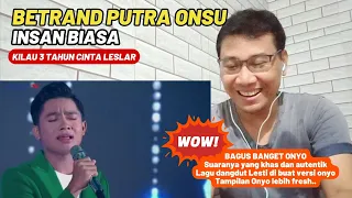 Betrand Putra Onsu - Insan Biasa (Kilau 3 Tahun Cinta Leslar) | DeADSReaction