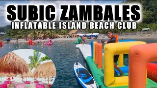 The Newest Beachfront Paradise & Playground In SUBIC ZAMBALES! INFLATABLE ISLAND BEACH CLUB!