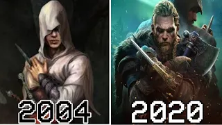 Evolution of Assassin's Creed in Games 2004-2020