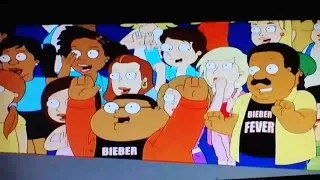 Cleveland Show ending Justin Beiber ' baby baby baby