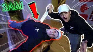 (INSANE) CUTTING OPEN MY EVIL TWIN AT 3 AM!! (YOU WON'T BELIEVE WHATS INSIDE)