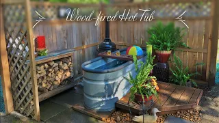 Wood-Fired "Hillbilly" Hot Tub