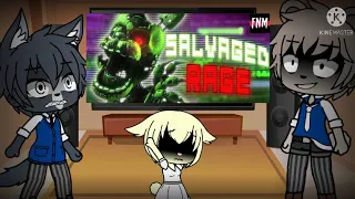 Beastars react to salvage rage fnaf song 💜gacha club💜                       read description