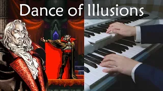 Dance of Illusions - Castlevania Symphony of the Night - 幻想的舞曲 悪魔城 月下の夜想曲 エレクトーン Electone Cover