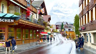 GRINDELWALD , Beautiful Village In Switzerland 🇨🇭 Swiss Valley