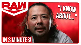 SHINSUKE NAKAMURA REVEALS HE KNOWS ABOUT SETH ROLLINS BACK INJURY!! WWE RAW Results 8/21/23