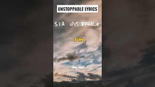 Unstoppable Lyrics ||#shorts #unstoppable #sia #lyrics #loopmusic