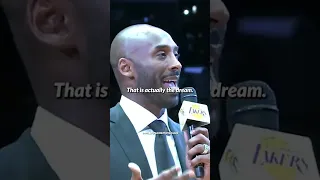 Kobe Bryant - "It's not the destination it's the journey."