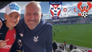 York city vs Kidderminster Harriers matchday vlog 1 of the season ⚽️