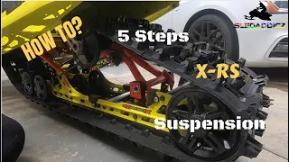 HOW TO? | rMotion & rMotionX | 5 STEPS To Setting Up Ski-Doo X-RS Suspension