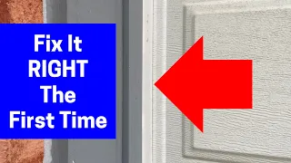 NEVER Replace Garage Door Seals Until Watching This! Fast & Easy!