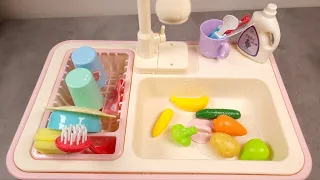 9 Minutes Satisfying with Unboxing Hello Kitty Kitchen Set Real Water | ASMR(no music)