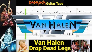 Drop Dead Legs - Van Halen - Lead Guitar TABS Lesson