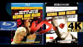 NATURAL BORN KILLERS (1994) 4K ULTRA HD VS 2009 BLURAY