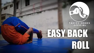 How to do Back Roll | Do Back Roll Easily!! | Basic Tutorial Step-by-step | TAMIZH MONKS