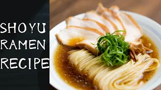 Japanese chef teaches how to make the BEST Shoyu Ramen(recipe)