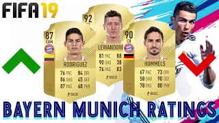 FIFA 19 Bayern Munich Player Ratings Predictions | Lewandowski, Neuer, Vidal, and more!! |