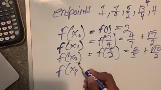 Jordan McRae | Riemann Sums - Left Endpoints & Right Endpoints