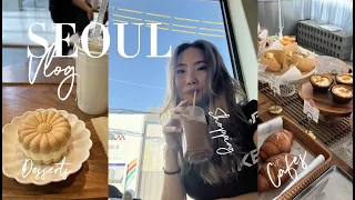 [Seoul Vlog] DAY 5: TikTok trendy cafe in Seongsu🧁, Shopping in Myeongdong & Seongsu!!