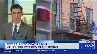 Bronx boy, 9, falls to death from window