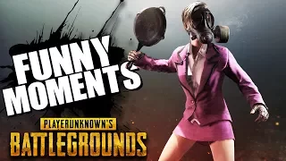 EPIC FAILS & FUNNY MOMENTS!!! Playerunknown Battlegrounds Gameplay!! PUBG Funny Moments (Part 1)