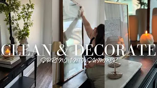 Spring Into Summer Clean & Decorate with me!