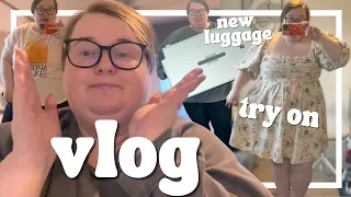 VLOG | snag haul, abercrombie & anthropology try on, new luggage & more! | 2024