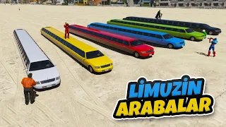 Renkli Limuzin Arabalar Ayrıntılı Teste Giriyor - GTA 5